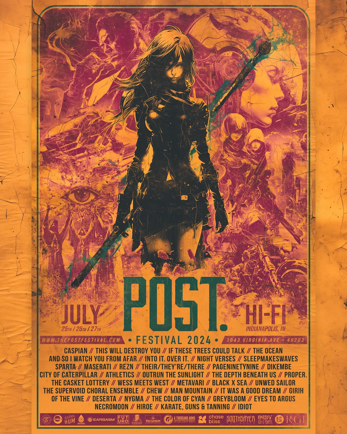 Post Festival 2024 poster